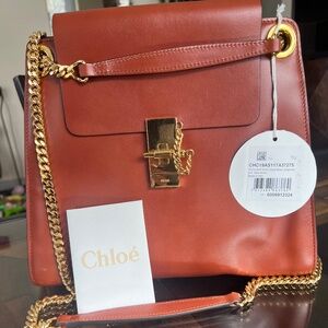 Chloe Annie leather shoulder bag